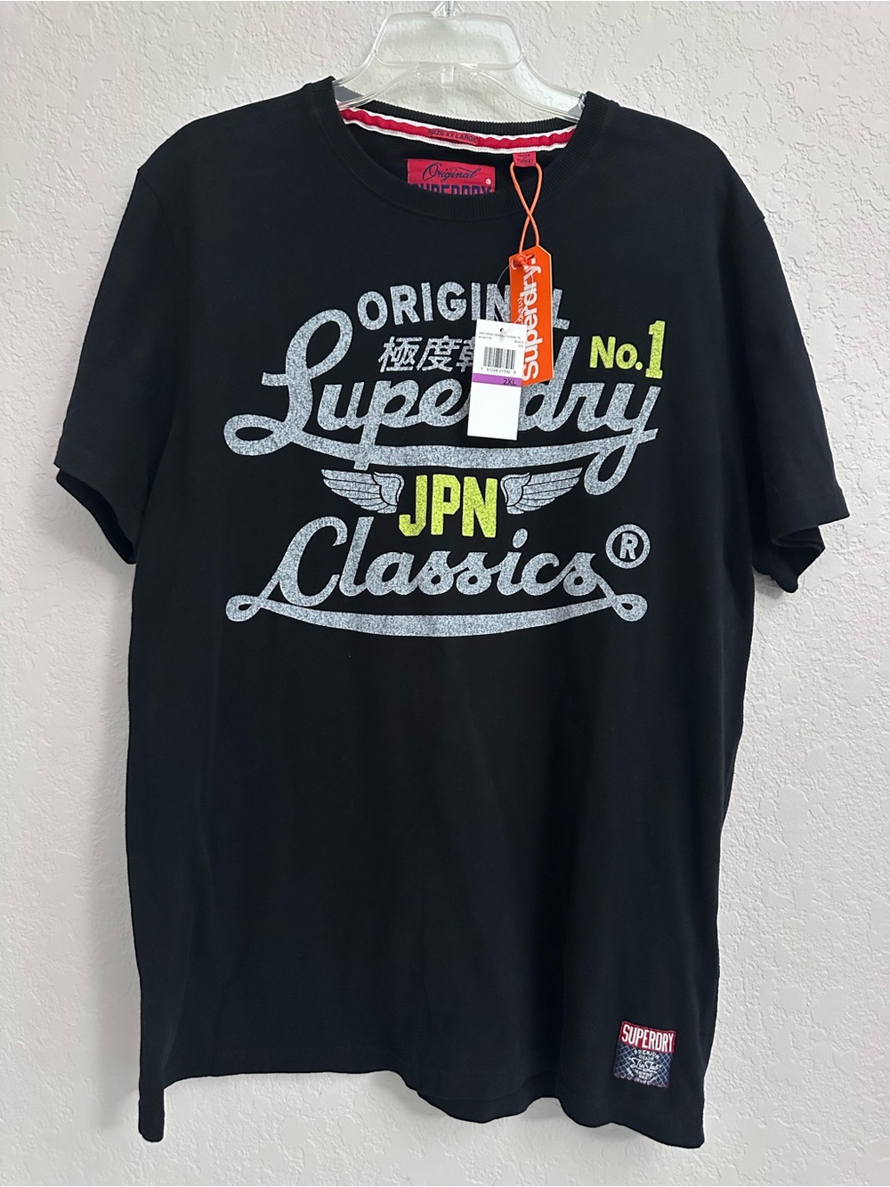 Superdry Men’s High Speed Heritage Classic T-Shirt Size XXL Black